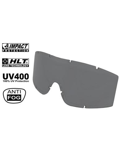 Spare Lenses, smoke,   for Tactical Glasses, KHS