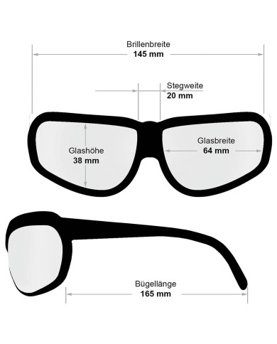 Army Sports Glasses, KHS, clear