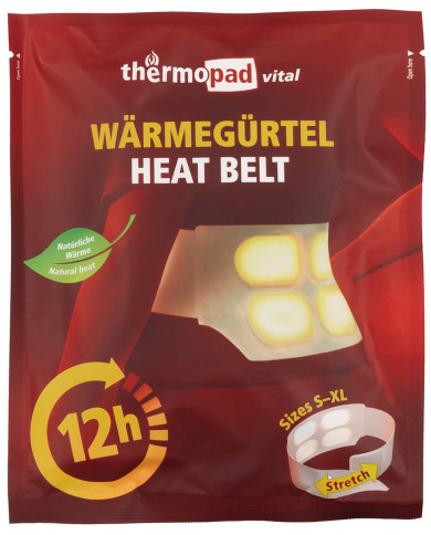 Heat Belt, "Thermopad", 3-pack, single use