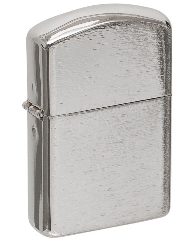Windproof Lighter, chrome brushed, unfilled
