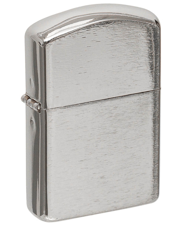 Windproof Lighter, chrome brushed, unfilled