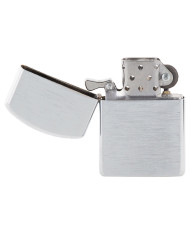 Windproof Lighter, chrome brushed, unfilled