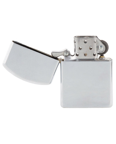 Windproof Lighter, chrome polished, unfilled