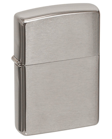 Windproof Lighter, Zippo, "Chrome Brushed", unfilled