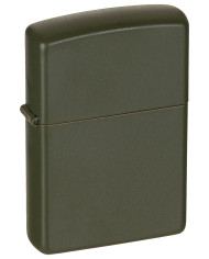 Windproof Lighter, Zippo, "Green Matte", unfilled