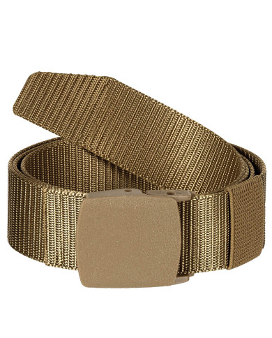 Web Belt, "Tactical", coyote tan, ca. 3.8 cm