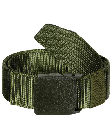 Web Belt, "Tactical", OD green, ca. 3.8 cm