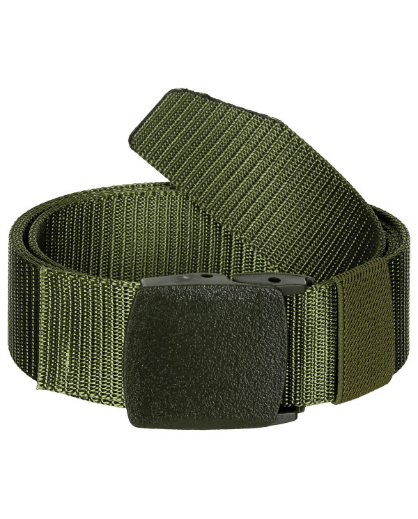 Web Belt, "Tactical", OD green, ca. 3.8 cm