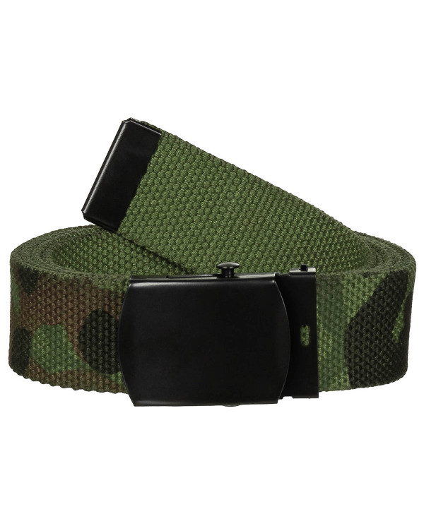 Web Belt, flecktarn, ca. 3 cm