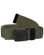 Web Belt, "Tactical Elastic", OD green, ca. 3.7 cm