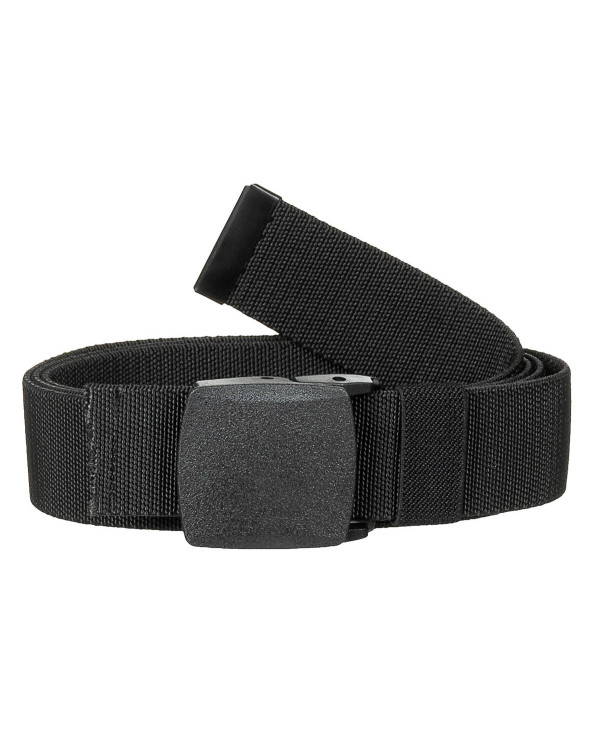 Web Belt, "Tactical Elastic", black, ca. 3.7 cm