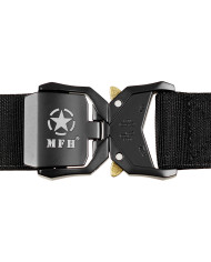 Web Belt, "Quick Release", black, ca. 3.7 cm