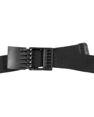 US Web Belt, "Stealth", black, ca. 4 cm