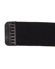 US Web Belt, "Stealth", black, ca. 4 cm