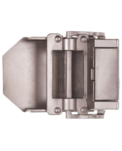 USMC Buckle for Web Belt, silver, metal, ca. 4 cm