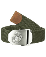USMC Web Belt, ca. 4 cm, OD green