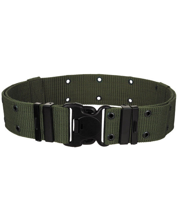 US Pistol Belt, OD green, LC2, ca. 6 cm
