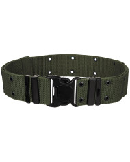 US Pistol Belt, OD green, LC2, ca. 6 cm