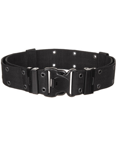 US Pistol Belt, black, LC2, ca. 6 cm