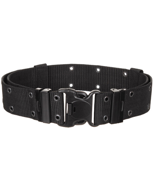 US Pistol Belt, black, LC2, ca. 6 cm