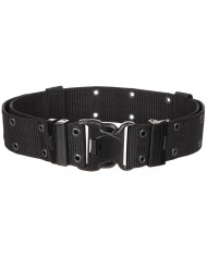 US Pistol Belt, black, LC2, ca. 6 cm