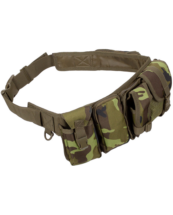 Waist Belt, 6 pockets, ca. 5.5 cm, M 95 CZ camo