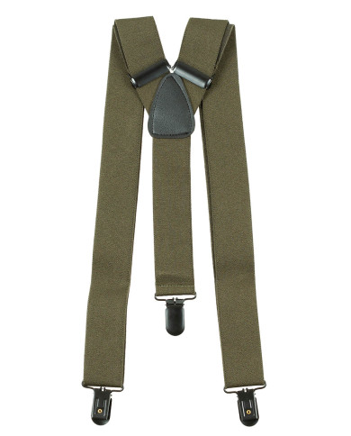 Suspenders, OD green