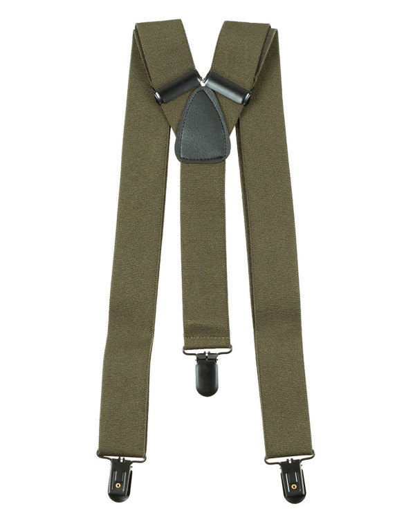 Suspenders, OD green