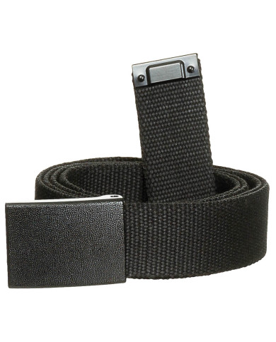 BW Belt, black, ca. 3 cm, with buckle