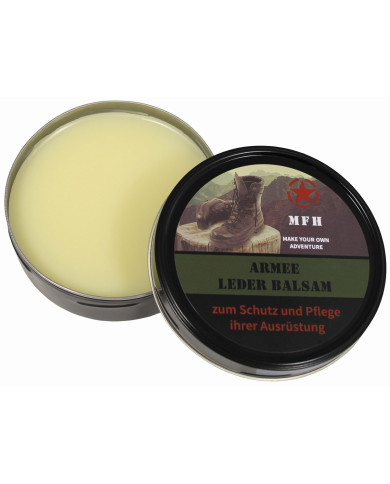 Leather Balm, "Army", colourless, 150 ml can