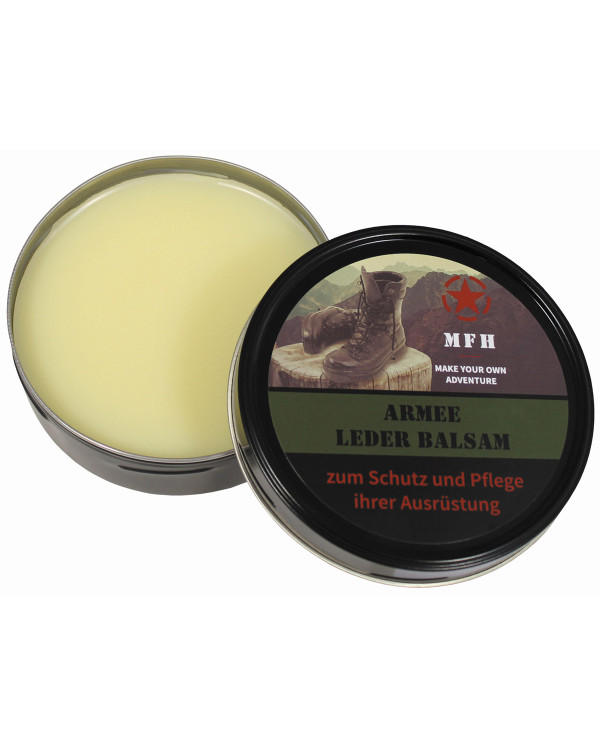 Leather Balm, "Army", colourless, 150 ml can