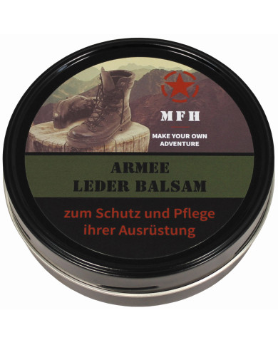 Leather Balm, "Army", colourless, 150 ml can