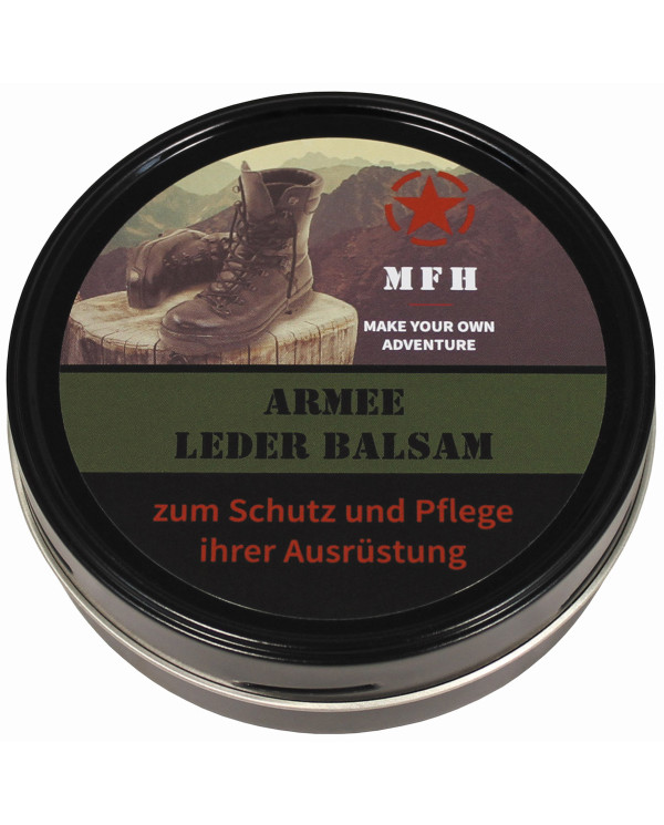 Leather Balm, "Army", colourless, 150 ml can