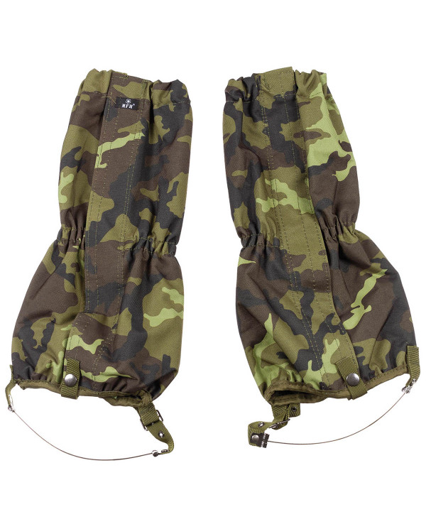 Gaiters, CZ camo, with zip, steel wire