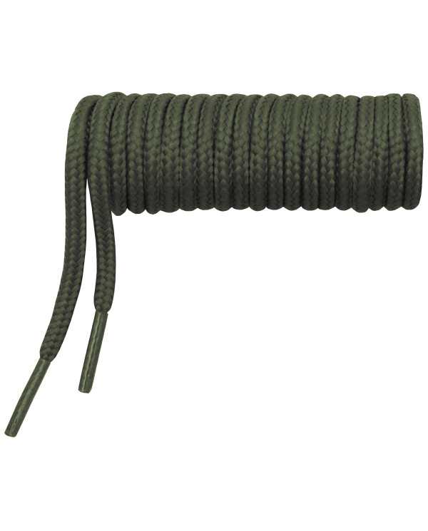 Shoelaces, OD green, ca. 160 cm