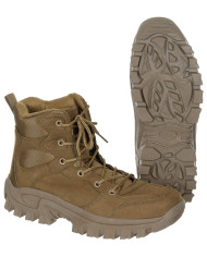 Boots, "Commando", coyote tan, ankle-high