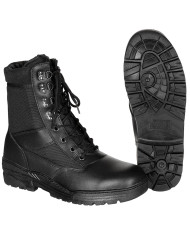 Boots, "Security", black, 8-hole, rubber sole
