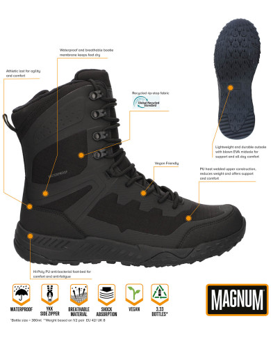 Combat Boots, "MAGNUM",  Ultima 8.0 SZ WP, OD green