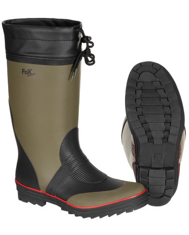 Rubber Boots, OD green