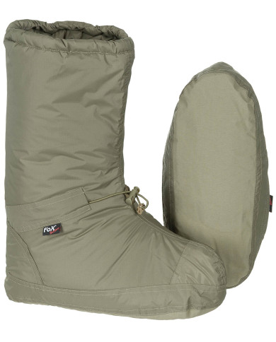 Bivouac Shoes, "Polar", windproof, OD green