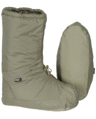 Bivouac Shoes, "Polar", windproof, OD green