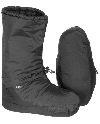 Bivouac Shoes, "Polar", windproof, black