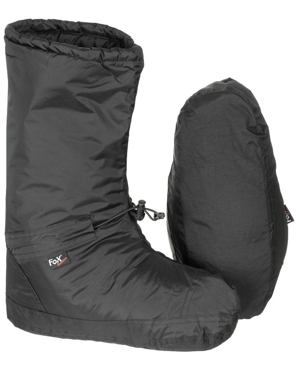 Bivouac Shoes, "Polar", windproof, black