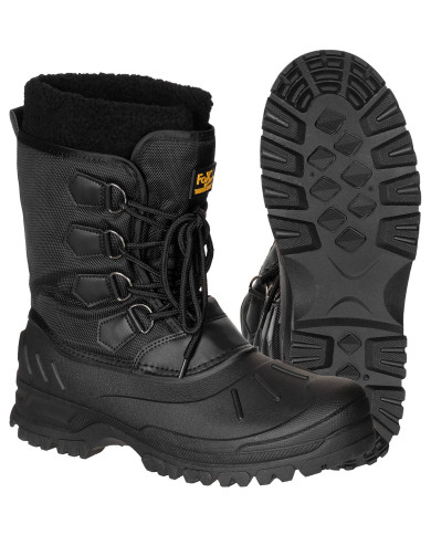 Thermo Boots,  laced, black