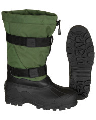 Thermo Boots, "Fox 40 C", with rubber sole, OD green