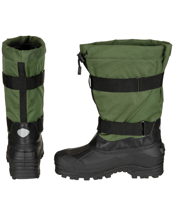 Thermo Boots, "Fox 40 C", with rubber sole, OD green