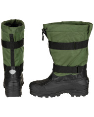 Thermo Boots, "Fox 40 C", with rubber sole, OD green