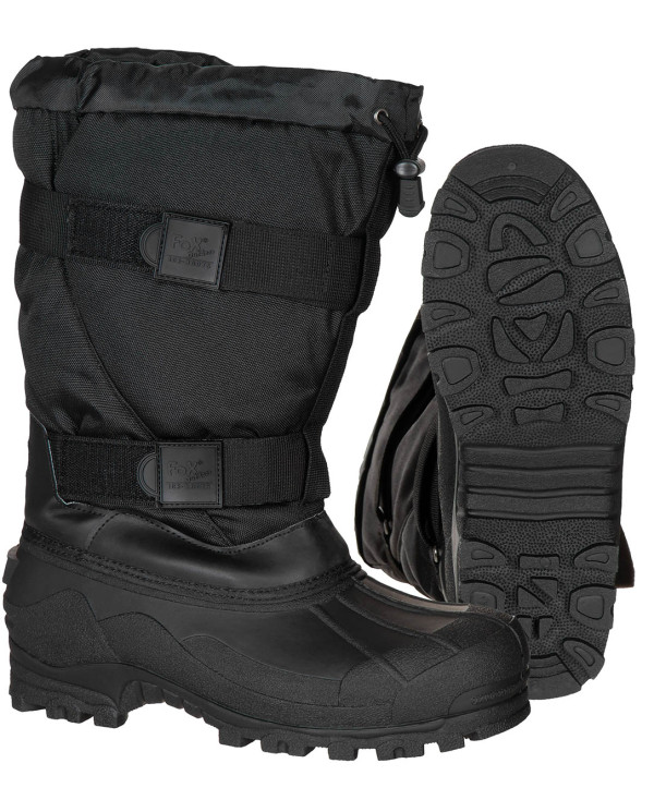 Thermo Boots, "Fox 40 C", with rubber sole, black