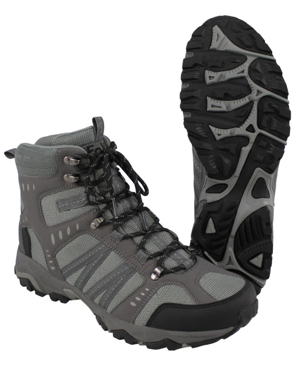 Trekking Shoes, grey, "Mountain High"