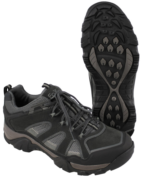 Trekking Shoes, grey, "Mountain Low"